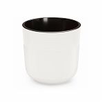 Горшок цветочный ЗПИ Альтернатива Линель 4.5 л, двойной, белый, М8701