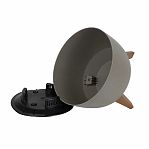 Кашпо Roma Eco recycled beton, на ножках, серый бетон, с поддоном, до 7 кг, 23х29 см, 9,3 л