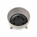Кашпо Roma Eco Jumper 072405-951 на ножках, с поддоном, до 5 кг, белый 23х29 см, 9.3 л