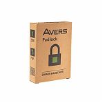 Замок навесной Avers PD-01-75, d 9мм, автоматическое запирание, 3 ключа, чугун