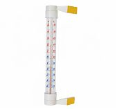 Термометр наружный Еврогласс Престиж, оконный, на липучке, для измерения температуры