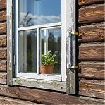 Термометр наружный Еврогласс Престиж, оконный, на липучке, для измерения температуры