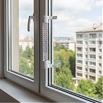 Термометр наружный ПТЗ Престиж ТБ-216, оконный, на липучке, для измерения температуры