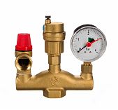 Группа безопасности котла TST TST.1001G1 компактная, 1"х3 бара