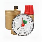Группа безопасности котла Gappo G1453 компактная, 1", 3 бара