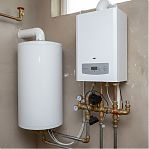 Комплект привод мотора клапана Baxi, провод 1.2 м + датчик NTC 10кОм, Beta 3435, 2 м