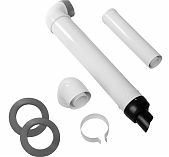 Комплект Royal Thermo RTF20.030, дымоход коаксиальный, 60/100 универсальный, для конденсационных котлов