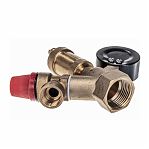 Группа безопасности TST Мини TST.1001M1, 1" х 3 бар, для расширительного бака