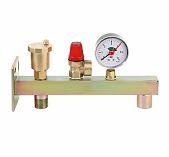 Группа безопасности настенная TST TST.G3430, 3/4" х 3 бар, 50 кВт, для расширительного бака