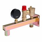 Группа безопасности настенная TST TST.G3430, 3/4" х 3 бар, 50 кВт, для расширительного бака