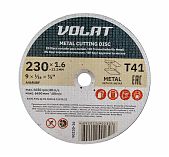 Круг отрезной Волат металл 230х1.6х22.2 мм 90230-16, для резки стали