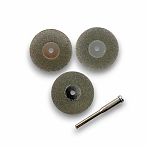 Набор мини-дисков Skrab 21152 с алмазным напылением, 3х22 мм, 3 шт