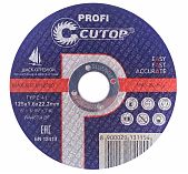 Диск отрезной Cutop Profi металл, нержавеющая сталь 125х1.6х22.2 мм 39985т