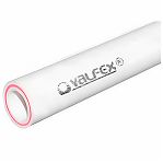 Труба полипропиленовая напорная Valfex SDR 7.4 101050322, 20 бар, армированная стекловолокном, 32х4.4 мм, белая, длина 2 м