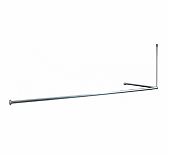 Штанга для ванной Iddis Elegante 050A200I14, угловая, алюминий, 90-180 см, хром