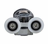 Ролики для душевой кабины 2-23МК2, диаметр 23 мм, 4 двойных верхних, 4 двойных нижних, хром