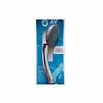 Душевая лейка AV Engineering AVSSS-019, 1/2", 1 режим распыления, хром