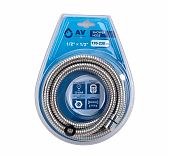Шланг для душа AV Engineering AVSSS-050, универсальный, сталь, хром, 170-230 см