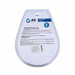 Шланг для душа AV Engineering AVSSS-050, универсальный, сталь, хром, 170-230 см
