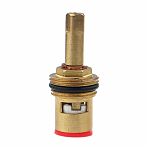 Кран-букса Frap F52-9, 1/2", для смесителей, 90 градусов, латунь, керамические пластины