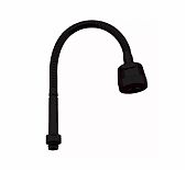 Излив для кухонного смесителя Frap F7310-6, гибкий, 41 см, черный