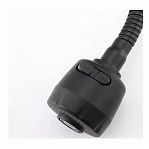 Излив для кухонного смесителя Frap F7310-6, гибкий, 41 см, черный