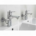 Дивертор для смесителя Frap FААА 1277-2604, кнопочный,  латунь, хром