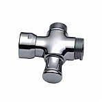 Дивертор для смесителя Frap FААА 1277-2604, кнопочный,  латунь, хром