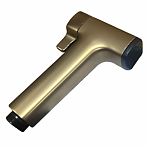 Лейка для душа Gappo G39-3 гигиеническая, матовая, квадрат, золотой сатин