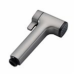 Лейка для душа Gappo G39-9 гигиеническая, квадрат, матовая, оружейная сталь