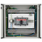 Рубильник реверсивный ОТ40А F4С (1-0-2) АВВ, с дополнительными полюсами