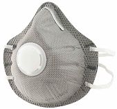 Полумаска фильтрующая формованная 1ФКУ FFP1 ИУ 2812009, с клапаном выдоха угольным слоем 