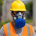 Респиратор Исток-300 Про Ф-62Ш 12372, защита от металлургической и угольной пыли