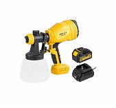 Краскораспылитель электрический Molot MCPS 1810 XLT Lite SET, 2318036, 18В, 1 акк. х 4,0Ah+з.у