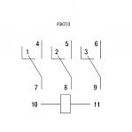 Реле IEK РЭК 77/3 (12В DС) 10А