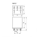 Реле IEK РЭК 77/3 (12В DС) 10А