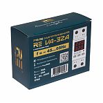 Реле напряжения Rostokelectro RE VА-32А, 1314, с контролем тока, регулируемая яркость