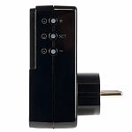 Реле напряжения Stekker VPR-200B 50690, для розетки, регулируемое, 230В, 16A, черный