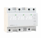 Реле напряжения Welrok D6-50, трехфазное, с белой индикацией