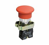 Кнопка управления IEK Karat BBG71-BC-K04 Грибок LAY5-BC42 1НЗ, IP40, винтовое соединение, красная
