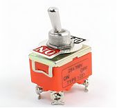 Тумблер 250V 15А (6c) ON-OFF-ON двухполюсный Rexant 36-4132