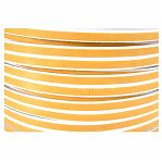 Уплотнитель TECH-TOP 028-0001, промышленный, самоклеящийся, P-профиль, белый, 9х5 мм, на отрез от 1 м