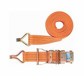 Ремень багажный Stels 54385, с крюками, храповый механизм, 50 мм, 6 м