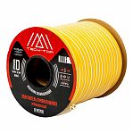 Уплотнитель TECH-TOP промышленный, самоклеящийся, D-профиль, 10х12 мм, белый