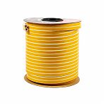 Уплотнитель TECH-TOP промышленный, самоклеящийся, D-профиль, 10х12 мм, белый