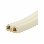 Уплотнитель TECH-TOP промышленный, самоклеящийся, D-профиль, 10х12 мм, белый