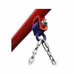 Карабин винтовой с муфтой 786985, диаметр 8 мм, оцинкованная сталь