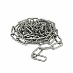 Цепь 2 мм DIN 763, УТ-00000996, длинное звено, разрывная нагрузка 125 кгс