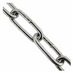 Цепь 2 мм DIN 763, УТ-00000996, длинное звено, разрывная нагрузка 125 кгс