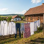 Трос металлополимерный, для белья, прозрачный, диаметр 4 мм, длина 20 м